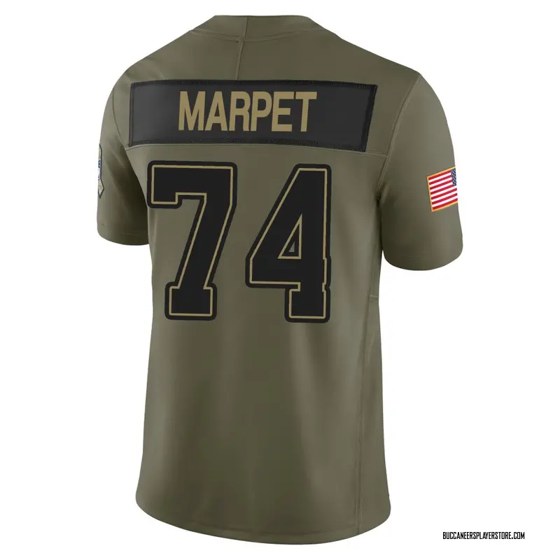 Nike Ali Marpet Tampa Bay Buccaneers Limited Olive 2025 Salute to Service Jersey - Youth