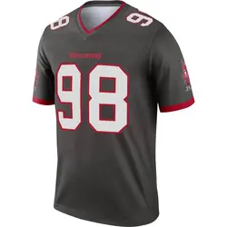 Nike Anthony Nelson Tampa Bay Buccaneers Legend Pewter Alternate Jersey - Men's