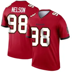 Nike Anthony Nelson Tampa Bay Buccaneers Legend Red Jersey - Men's