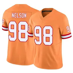 Nike Anthony Nelson Tampa Bay Buccaneers Limited Orange Vapor F.U.S.E. Jersey - Men's