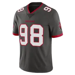 Nike Anthony Nelson Tampa Bay Buccaneers Limited Pewter Alternate Vapor Jersey - Youth