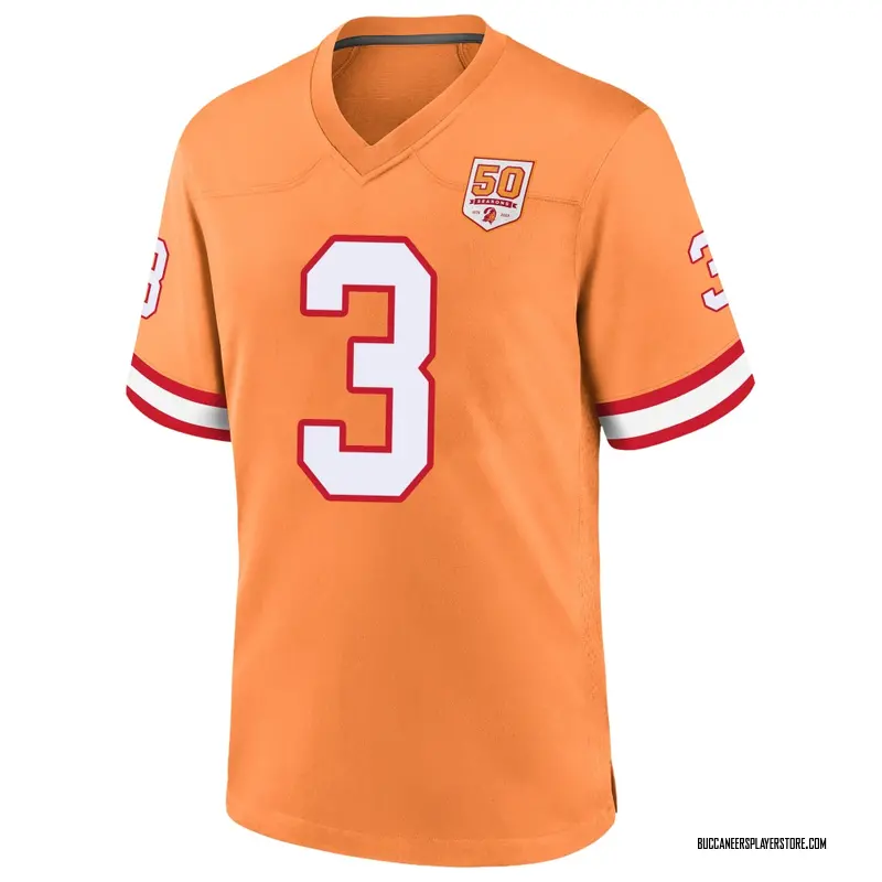 Nike Anthony Walker Jr. Tampa Bay Buccaneers Game Cream sicle 50th Season Jersey - Youth