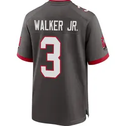 Nike Anthony Walker Jr. Tampa Bay Buccaneers Game Pewter Alternate Jersey - Men's