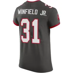 Nike Antoine Winfield Jr. Tampa Bay Buccaneers Elite Pewter Alternate Vapor Jersey - Men's