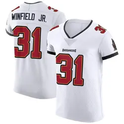Nike Antoine Winfield Jr. Tampa Bay Buccaneers Elite White Vapor Jersey - Men's