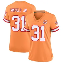 Nike Antoine Winfield Jr. Tampa Bay Buccaneers Game Cream sicle 50th Season Jersey - Women's