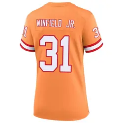 Nike Antoine Winfield Jr. Tampa Bay Buccaneers Game Cream sicle 50th Season Jersey - Women's