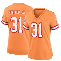 Nike Antoine Winfield Jr. Tampa Bay Buccaneers Game Orange Throwback Jersey - Women's