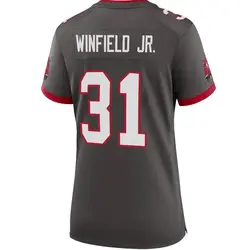 Nike Antoine Winfield Jr. Tampa Bay Buccaneers Game Pewter Alternate Jersey - Women's