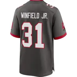 Nike Antoine Winfield Jr. Tampa Bay Buccaneers Game Pewter Alternate Jersey - Youth