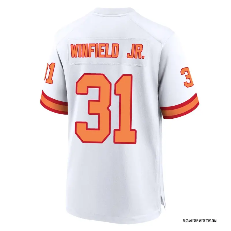 Nike Antoine Winfield Jr. Tampa Bay Buccaneers Game White '76 50th Season Jersey - Men's