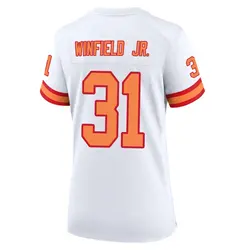 Nike Antoine Winfield Jr. Tampa Bay Buccaneers Game White '76 50th Season Jersey - Women's