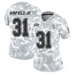 Nike Antoine Winfield Jr. Tampa Bay Buccaneers Limited Arctic Camo 2024 Salute to Service Jersey - Women's