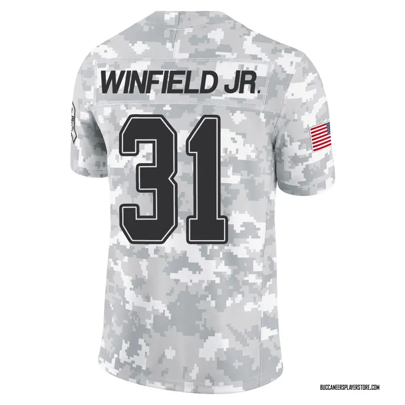 Nike Antoine Winfield Jr. Tampa Bay Buccaneers Limited Arctic Camo 2024 Salute to Service Jersey - Youth
