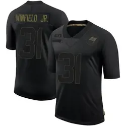 Nike Antoine Winfield Jr. Tampa Bay Buccaneers Limited Black 2020 Salute To Service Jersey - Men's