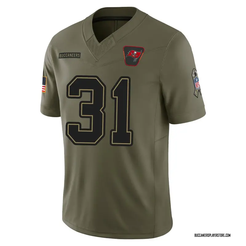 Nike Antoine Winfield Jr. Tampa Bay Buccaneers Limited Olive 2025 Salute to Service Jersey - Men's