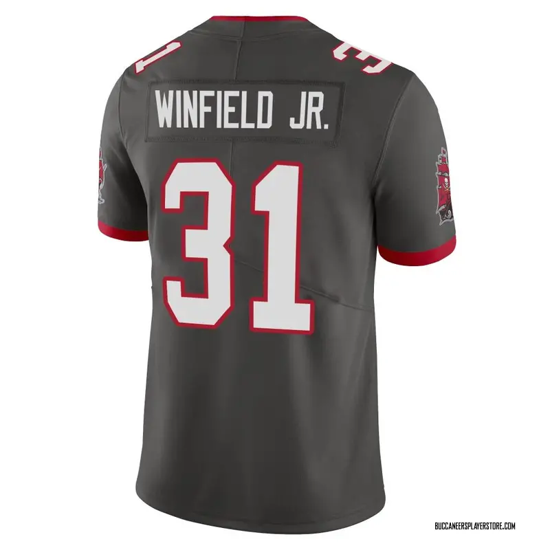 Nike Antoine Winfield Jr. Tampa Bay Buccaneers Limited Pewter Alternate Vapor Jersey - Men's