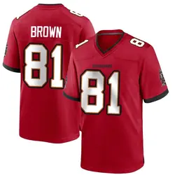 Nike Antonio Brown Tampa Bay Buccaneers Game Red Team Color Jersey - Youth