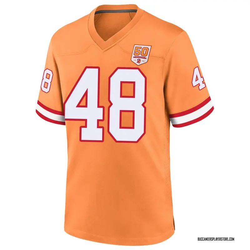 Nike Antonio Grier Jr. Tampa Bay Buccaneers Game Cream sicle 50th Season Jersey - Men's