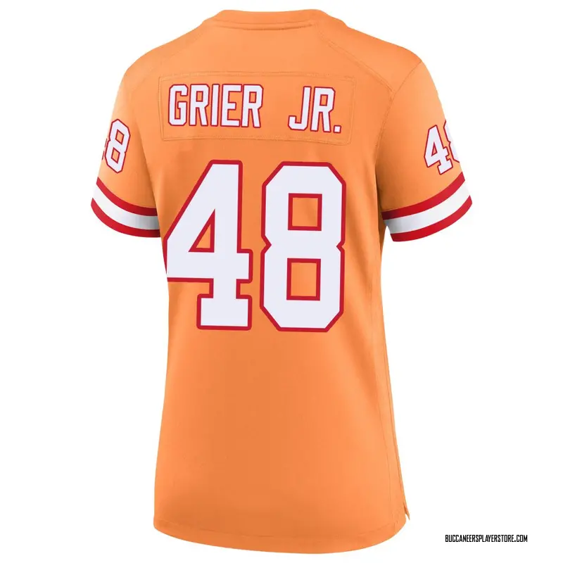 Nike Antonio Grier Jr. Tampa Bay Buccaneers Game Cream sicle 50th Season Jersey - Women's