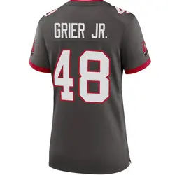 Nike Antonio Grier Jr. Tampa Bay Buccaneers Game Pewter Alternate Jersey - Women's