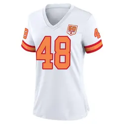 Nike Antonio Grier Jr. Tampa Bay Buccaneers Game White '76 50th Season Jersey - Women's