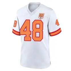 Nike Antonio Grier Jr. Tampa Bay Buccaneers Game White '76 50th Season Jersey - Youth