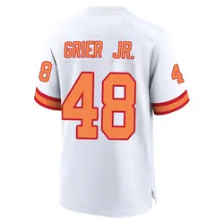 Nike Antonio Grier Jr. Tampa Bay Buccaneers Game White '76 Jersey - Men's