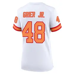 Nike Antonio Grier Jr. Tampa Bay Buccaneers Game White '76 Jersey - Women's