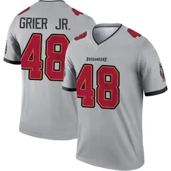 Nike Antonio Grier Jr. Tampa Bay Buccaneers Legend Gray Inverted Jersey - Youth