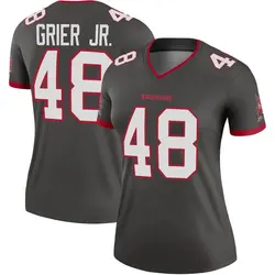 Nike Antonio Grier Jr. Tampa Bay Buccaneers Legend Pewter Alternate Jersey - Women's