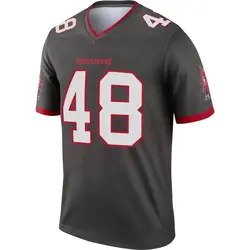 Nike Antonio Grier Jr. Tampa Bay Buccaneers Legend Pewter Alternate Jersey - Youth