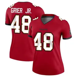 Nike Antonio Grier Jr. Tampa Bay Buccaneers Legend Red Jersey - Women's