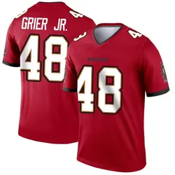 Nike Antonio Grier Jr. Tampa Bay Buccaneers Legend Red Jersey - Youth