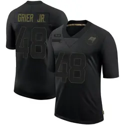 Nike Antonio Grier Jr. Tampa Bay Buccaneers Limited Black 2020 Salute To Service Jersey - Men's