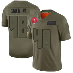 Nike Antonio Grier Jr. Tampa Bay Buccaneers Limited Camo 2019 Salute to Service Jersey - Men's