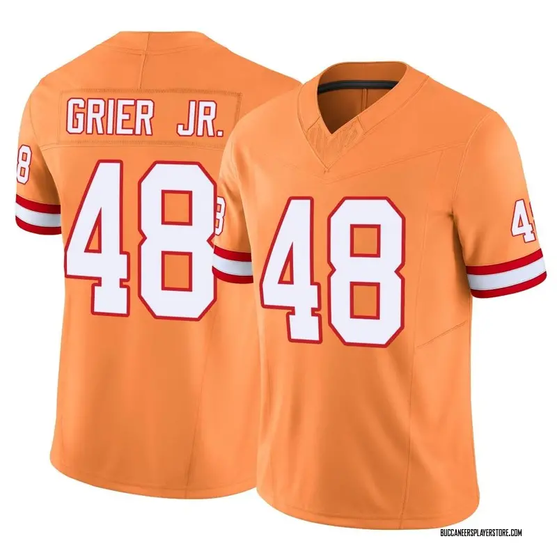 Nike Antonio Grier Jr. Tampa Bay Buccaneers Limited Orange Vapor F.U.S.E. Jersey - Men's