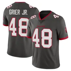 Nike Antonio Grier Jr. Tampa Bay Buccaneers Limited Pewter Alternate Vapor Jersey - Men's