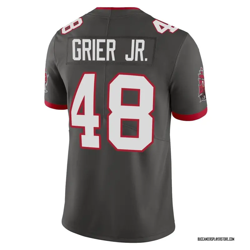 Nike Antonio Grier Jr. Tampa Bay Buccaneers Limited Pewter Alternate Vapor Jersey - Youth