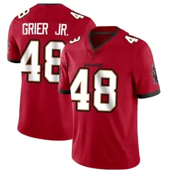 Nike Antonio Grier Jr. Tampa Bay Buccaneers Limited Red Team Color Vapor Untouchable Jersey - Youth