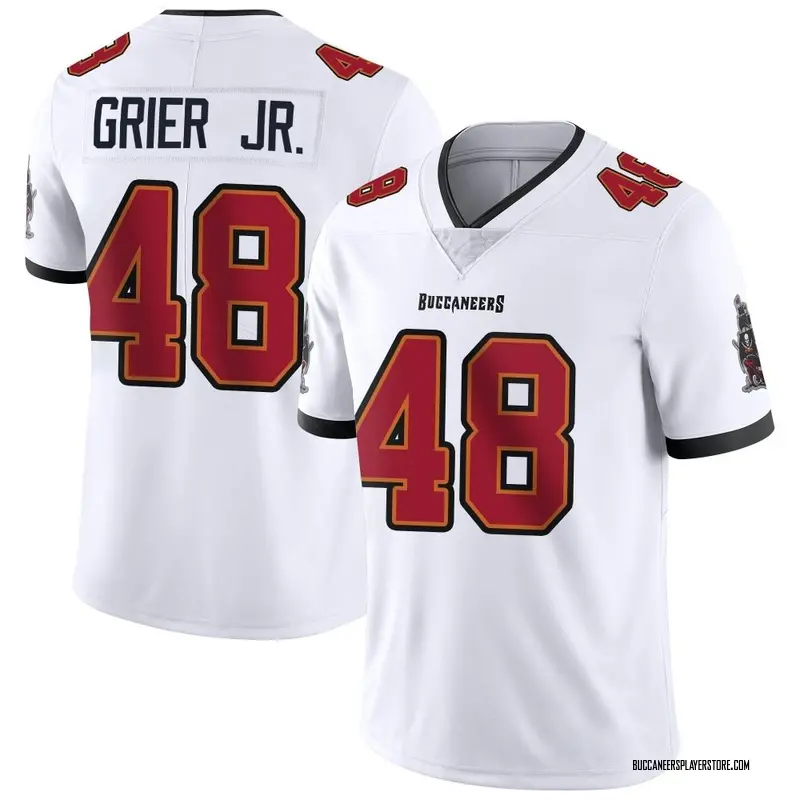 Nike Antonio Grier Jr. Tampa Bay Buccaneers Limited White Vapor Untouchable Jersey - Men's