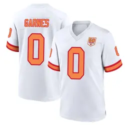 Nike Ayden Garnes Tampa Bay Buccaneers Game White '76 50th Season Jersey - Men's