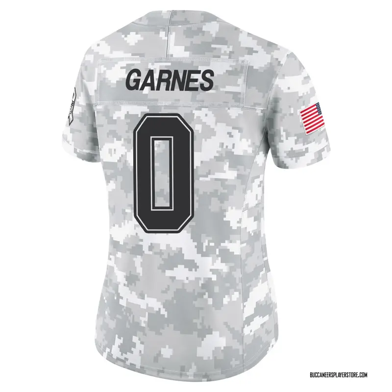 Nike Ayden Garnes Tampa Bay Buccaneers Limited Arctic Camo 2024 Salute to Service Jersey - Women's