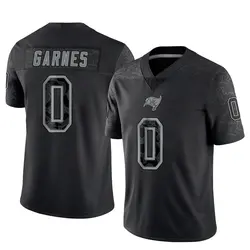 Nike Ayden Garnes Tampa Bay Buccaneers Limited Black Reflective Jersey - Youth