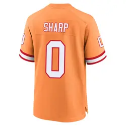 Nike Bauer Sharp Tampa Bay Buccaneers Game Cream sicle 50th Season Jersey - Men's