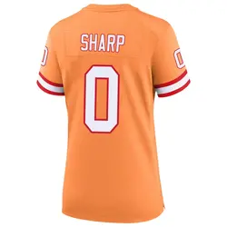 Nike Bauer Sharp Tampa Bay Buccaneers Game Cream sicle 50th Season Jersey - Women's