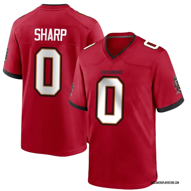 Nike Bauer Sharp Tampa Bay Buccaneers Game Red Team Color Jersey - Men's