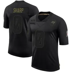 Nike Bauer Sharp Tampa Bay Buccaneers Limited Black 2020 Salute To Service Jersey - Youth