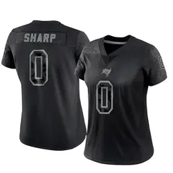 Nike Bauer Sharp Tampa Bay Buccaneers Limited Black Reflective Jersey - Women's