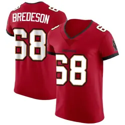 Nike Ben Bredeson Tampa Bay Buccaneers Elite Red Vapor Jersey - Men's